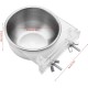 Bird Cage Feeding Bowl Dish Water Seed Feeder Stainless Steel Hanging Bird Food Bird Cage Accessories with Screw Attachment for Macaw African Greys Parakeet Cockatoo Cockatiel Conure Lovebird Feeding Bird Cage Feeding Bowl Dish Water Seed Feeder Stainless Steel Hanging Bird Food Bird Cage Accessories with Screw Attachment for Macaw African Greys Parakeet Cockatoo Cockatiel Conure Lovebird Feeding