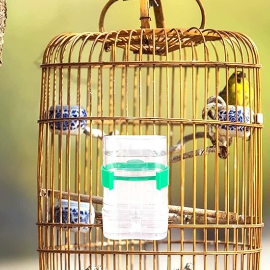 Birds Automatic Water Dispenser, Pack of 2 Parrots Drinkers, Automatic Bird Water Dispenser, Parrot Feeder for Aviaries, Budgies, Cockatiels, Parrots 13.4 x 7.5 x 3.2 cm Birds Automatic Water Dispenser, Pack of 2 Parrots Drinkers, Automatic Bird Water Dispenser, Parrot Feeder for Aviaries, Budgies, Cockatiels, Parrots 13.4 x 7.5 x 3.2 cm
