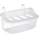 COLLBATH Bird Feeder for Bird Cages, Hanging Feeding Bowl Made of Robust, Easy to Clean for Parrots and Other Small Birds COLLBATH Bird Feeder for Bird Cages, Hanging Feeding Bowl Made of Robust, Easy to Clean for Parrots and Other Small Birds