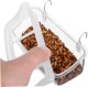 COLLBATH Bird Feeder for Bird Cages, Hanging Feeding Bowl Made of Robust, Easy to Clean for Parrots and Other Small Birds COLLBATH Bird Feeder for Bird Cages, Hanging Feeding Bowl Made of Robust, Easy to Clean for Parrots and Other Small Birds