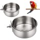 Cage Feeder, 2 Pack Bird Feeder Bowls, Bird Feeder Bowls, Bird Feeder Cups, Bird Feeder Bowls with Screw Fixing for Pigeons, Parrots, Bird Feeders Cage Feeder, 2 Pack Bird Feeder Bowls, Bird Feeder Bowls, Bird Feeder Cups, Bird Feeder Bowls with Screw Fixing for Pigeons, Parrots, Bird Feeders