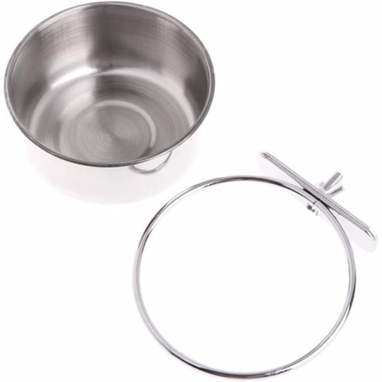 Cage Feeder, 2 Pack Bird Feeder Bowls, Bird Feeder Bowls, Bird Feeder Cups, Bird Feeder Bowls with Screw Fixing for Pigeons, Parrots, Bird Feeders Cage Feeder, 2 Pack Bird Feeder Bowls, Bird Feeder Bowls, Bird Feeder Cups, Bird Feeder Bowls with Screw Fixing for Pigeons, Parrots, Bird Feeders