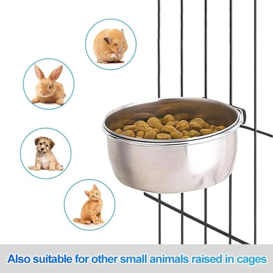 Cage Feeder, 2 Pack Bird Feeder Bowls, Bird Feeder Bowls, Bird Feeder Cups, Bird Feeder Bowls with Screw Fixing for Pigeons, Parrots, Bird Feeders Cage Feeder, 2 Pack Bird Feeder Bowls, Bird Feeder Bowls, Bird Feeder Cups, Bird Feeder Bowls with Screw Fixing for Pigeons, Parrots, Bird Feeders