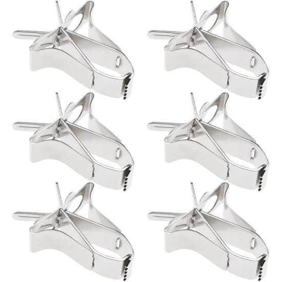 Create idea 6 x Bird Fruit Clips for Bird Cage Bird Vegetable Holder Clip Stainless Steel Bird Feeder for Birds Hamster Cockatiel Parrot Small Animals Create idea 6 x Bird Fruit Clips for Bird Cage Bird Vegetable Holder Clip Stainless Steel Bird Feeder for Birds Hamster Cockatiel Parrot Small Animals