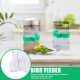 Fatiya Automatischer Vogel-Wasserspender, hängend, kein Durcheinander, Vogelfutterstation für Käfig, Kunststoff, Sittich, Wasser-Futterspender für Nymphensittiche, Kanarienvögel, kleine Papageien, 2
