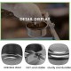 Grnlucja Bird Feeder Cup 3 Pieces Stainless Steel Parrot Cage Feeding Bowl for S Grnlucja Bird Feeder Cup 3 Pieces Stainless Steel Parrot Cage Feeding Bowl for S