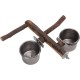 HEEPDD Bird Cage Feeder Set Pet Bird Wooden Perch Parrot Stand Feeder Bowl for Parrot HEEPDD Bird Cage Feeder Set Pet Bird Wooden Perch Parrot Stand Feeder Bowl for Parrot