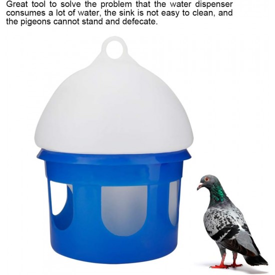 KIMISS Pigeon Water Automatic Bird Pigeon Feeder Water Dispenser 2L (2L) KIMISS Pigeon Water Automatic Bird Pigeon Feeder Water Dispenser 2L (2L)