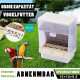 KOMUNJ Automatic Bird Feeder Budgie Cockatiel Feeder for Budgies, Canaries, Cockatiels, Finches, Parakeets, Seeds, Hooks KOMUNJ Automatic Bird Feeder Budgie Cockatiel Feeder for Budgies, Canaries, Cockatiels, Finches, Parakeets, Seeds, Hooks