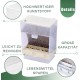 KOMUNJ Automatic Bird Feeder Budgie Cockatiel Feeder for Budgies, Canaries, Cockatiels, Finches, Parakeets, Seeds, Hooks KOMUNJ Automatic Bird Feeder Budgie Cockatiel Feeder for Budgies, Canaries, Cockatiels, Finches, Parakeets, Seeds, Hooks