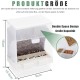 KOMUNJ Automatic Bird Feeder Budgie Cockatiel Feeder for Budgies, Canaries, Cockatiels, Finches, Parakeets, Seeds, Hooks KOMUNJ Automatic Bird Feeder Budgie Cockatiel Feeder for Budgies, Canaries, Cockatiels, Finches, Parakeets, Seeds, Hooks