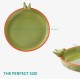 Navaris Large Ceramic Bird Bath, Bird Bath, Frost-Proof, Drinking Bowl for Birds, Design Bowl, Bird Bowl for the Garden or Balcony, Green Navaris Large Ceramic Bird Bath, Bird Bath, Frost-Proof, Drinking Bowl for Birds, Design Bowl, Bird Bowl for the Garden or Balcony, Green