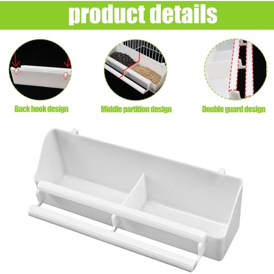 Nizirioo Pack of 4 Bird Feeding Bowls: Bird Feeder Column Feeding Container with Stand Bird Cage Accessories Bird Feeder for Hanging Bird Feeder Water Bowl for Parrots Wild Birds Nizirioo Pack of 4 Bird Feeding Bowls: Bird Feeder Column Feeding Container with Stand Bird Cage Accessories Bird Feeder for Hanging Bird Feeder Water Bowl for Parrots Wild Birds
