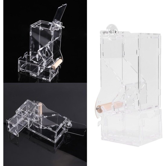 No Mess Bird Feeder Acrylic Pet Birds Seeds Transparent Food Feeder Cage Parakeet Seed Food Container No Mess Bird Feeder Acrylic Pet Birds Seeds Transparent Food Feeder Cage Parakeet Seed Food Container