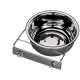 Nobby Stainless Steel Bowl with Screw-Holder, 1.80 Litre, 20 cm Nobby Stainless Steel Bowl with Screw-Holder, 1.80 Litre, 20 cm