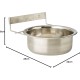 Nobby Stainless Steel Bowl with Screw-Holder, 1.80 Litre, 20 cm Nobby Stainless Steel Bowl with Screw-Holder, 1.80 Litre, 20 cm