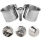 POPETPOP 3pcs Hanging Bird Feeder Bird Feeder Hanging Parrot Feeder Cup Stainless Steel Bird Cup Parakeet Hanging Pet Feeder Bowl Bird Feeder Cup to Feed Food Feeding Tray Cage POPETPOP 3pcs Hanging Bird Feeder Bird Feeder Hanging Parrot Feeder Cup Stainless Steel Bird Cup Parakeet Hanging Pet Feeder Bowl Bird Feeder Cup to Feed Food Feeding Tray Cage