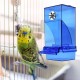 Pack of 2 Automatic Bird Feeders, Transparent, Automatic Bird Feeder for Cages, Acrylic Automatic Feeder Parrots, Transparent Acrylic Bird Feeder for Birds Budgies (Blue) Pack of 2 Automatic Bird Feeders, Transparent, Automatic Bird Feeder for Cages, Acrylic Automatic Feeder Parrots, Transparent Acrylic Bird Feeder for Birds Budgies (Blue)