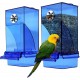 Pack of 2 Automatic Bird Feeders, Transparent, Automatic Bird Feeder for Cages, Acrylic Automatic Feeder Parrots, Transparent Acrylic Bird Feeder for Birds Budgies (Blue) Pack of 2 Automatic Bird Feeders, Transparent, Automatic Bird Feeder for Cages, Acrylic Automatic Feeder Parrots, Transparent Acrylic Bird Feeder for Birds Budgies (Blue)
