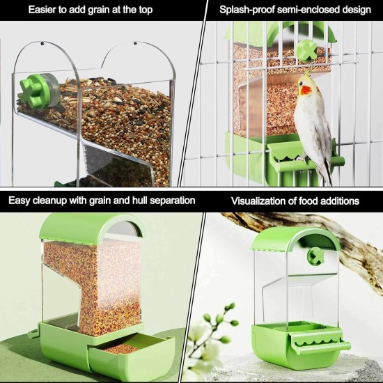 Parrot Automatic Feeder Anti-Scattering Bird Feeder for Cage Bird Feeder Bowl Container Parakeet Cage Accessories Finches Turtle Doves Budgies Canary 1 Molar Stone Parrot Automatic Feeder Anti-Scattering Bird Feeder for Cage Bird Feeder Bowl Container Parakeet Cage Accessories Finches Turtle Doves Budgies Canary 1 Molar Stone