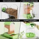 Parrot Automatic Feeder Anti-Scattering Bird Feeder for Cage Bird Feeder Bowl Container Parakeet Cage Accessories Finches Turtle Doves Budgies Canary 1 Molar Stone Parrot Automatic Feeder Anti-Scattering Bird Feeder for Cage Bird Feeder Bowl Container Parakeet Cage Accessories Finches Turtle Doves Budgies Canary 1 Molar Stone