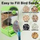 Parrot Automatic Feeder Anti-Scattering Bird Feeder for Cage Bird Feeder Bowl Container Parakeet Cage Accessories Finches Turtle Doves Budgies Canary 1 Molar Stone Parrot Automatic Feeder Anti-Scattering Bird Feeder for Cage Bird Feeder Bowl Container Parakeet Cage Accessories Finches Turtle Doves Budgies Canary 1 Molar Stone