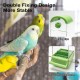 Parrot Automatic Feeder Anti-Scattering Bird Feeder for Cage Bird Feeder Bowl Container Parakeet Cage Accessories Finches Turtle Doves Budgies Canary 1 Molar Stone Parrot Automatic Feeder Anti-Scattering Bird Feeder for Cage Bird Feeder Bowl Container Parakeet Cage Accessories Finches Turtle Doves Budgies Canary 1 Molar Stone