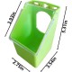 Plastic Pigeon Feeder 2 Pieces Bird Feeder Hanging Box for Poultry Pigeons Quail Feeding Parrot Budgie Parakeet Cage (One Hole) Plastic Pigeon Feeder 2 Pieces Bird Feeder Hanging Box for Poultry Pigeons Quail Feeding Parrot Budgie Parakeet Cage (One Hole)