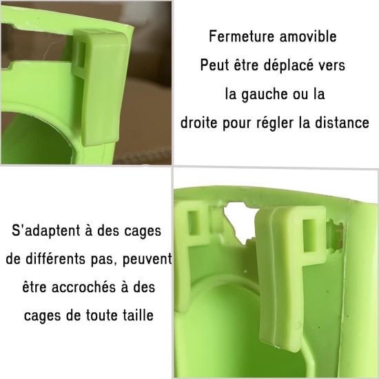 Plastic Pigeon Feeder 2 Pieces Bird Feeder Hanging Box for Poultry Pigeons Quail Feeding Parrot Budgie Parakeet Cage (One Hole) Plastic Pigeon Feeder 2 Pieces Bird Feeder Hanging Box for Poultry Pigeons Quail Feeding Parrot Budgie Parakeet Cage (One Hole)
