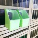 Plastic Pigeon Feeder 2 Pieces Bird Feeder Hanging Box for Poultry Pigeons Quail Feeding Parrot Budgie Parakeet Cage (One Hole) Plastic Pigeon Feeder 2 Pieces Bird Feeder Hanging Box for Poultry Pigeons Quail Feeding Parrot Budgie Parakeet Cage (One Hole)