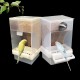 Sipiris Automatic Feeder for Birds, 2 Pieces, Bird Feeder, Automatic Feeder, Bird Cage for Budgies, Canaries, Food Container (425 g + 270 g) Sipiris Automatic Feeder for Birds, 2 Pieces, Bird Feeder, Automatic Feeder, Bird Cage for Budgies, Canaries, Food Container (425 g + 270 g)