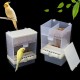 Sipiris Automatic Feeder for Birds, 2 Pieces, Bird Feeder, Automatic Feeder, Bird Cage for Budgies, Canaries, Food Container (425 g + 270 g) Sipiris Automatic Feeder for Birds, 2 Pieces, Bird Feeder, Automatic Feeder, Bird Cage for Budgies, Canaries, Food Container (425 g + 270 g)