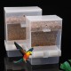 Sipiris Automatic Feeder for Birds, 2 Pieces, Bird Feeder, Automatic Feeder, Bird Cage for Budgies, Canaries, Food Container (425 g + 270 g) Sipiris Automatic Feeder for Birds, 2 Pieces, Bird Feeder, Automatic Feeder, Bird Cage for Budgies, Canaries, Food Container (425 g + 270 g)