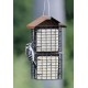 Stokes Select Four Cake Suet Buffet Bird Feeder with Metal Roof, Four Suet Capacity Stokes Select Four Cake Suet Buffet Bird Feeder with Metal Roof, Four Suet Capacity