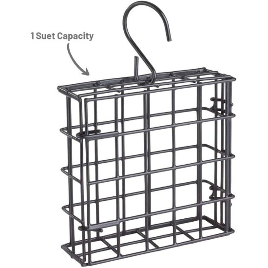 Stokes Select Four Cake Suet Buffet Bird Feeder with Metal Roof, Four Suet Capacity Stokes Select Four Cake Suet Buffet Bird Feeder with Metal Roof, Four Suet Capacity
