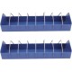TOGEVAL 2 x Pigeon Feeding Trough Anti-Splash Feeding Box for Bird Cage PP Material Easy to Clean for Small Birds such as Pigeons Cockatiels and Budgies TOGEVAL 2 x Pigeon Feeding Trough Anti-Splash Feeding Box for Bird Cage PP Material Easy to Clean for Small Birds such as Pigeons Cockatiels and Budgies