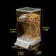 Topiky Automatischer Vogelfutterspender, Spritzwassergeschützt, Käfigzubehör für Sittiche, Kanarienvögel, Nymphensittiche, Finken, Material, Filterloch, Stangendesign (1) Topiky Automatischer Vogelfutterspender, Spritzwassergeschützt, Käfigzubehör für Sittiche, Kanarienvögel, Nymphensittiche, Finken, Material, Filterloch, Stangendesign (1)