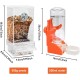 Transparent Automatic Bird Feeder: Bird Feeder, Automatic Water Dispenser, Cage Accessories, for Parrots, Budgies, Canaries, Cockatiels, Finches Transparent Automatic Bird Feeder: Bird Feeder, Automatic Water Dispenser, Cage Accessories, for Parrots, Budgies, Canaries, Cockatiels, Finches