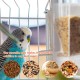 Transparent Automatic Bird Feeder: Bird Feeder, Automatic Water Dispenser, Cage Accessories, for Parrots, Budgies, Canaries, Cockatiels, Finches Transparent Automatic Bird Feeder: Bird Feeder, Automatic Water Dispenser, Cage Accessories, for Parrots, Budgies, Canaries, Cockatiels, Finches