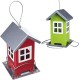 Trixie Bird Feeder Red/Silver 19 × 20 × 19 cm 1 L Trixie Bird Feeder Red/Silver 19 × 20 × 19 cm 1 L