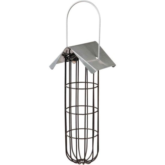 Trixie Bird Feeder Red/Silver 19 × 20 × 19 cm 1 L Trixie Bird Feeder Red/Silver 19 × 20 × 19 cm 1 L