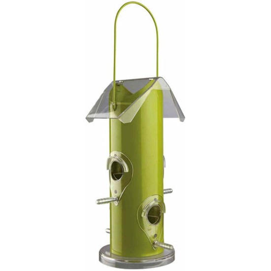 Trixie Metal Food Dispenser, Green Trixie Metal Food Dispenser, Green