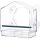 VaNaeni Window Art Bird Food - Refillable Sliding Tray, Transparent Window for Bird Watching, No Assembly Required, Easy Cleaning and Refilling VaNaeni Window Art Bird Food - Refillable Sliding Tray, Transparent Window for Bird Watching, No Assembly Required, Easy Cleaning and Refilling