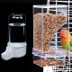 YouXiaor Automatic Bird Feeder, 2 Pieces, Automatic Feeder Birds and Water Dispenser, Transparent Acrylic Bird Feeder for Birds, Parrots, Budgies, Canaries YouXiaor Automatic Bird Feeder, 2 Pieces, Automatic Feeder Birds and Water Dispenser, Transparent Acrylic Bird Feeder for Birds, Parrots, Budgies, Canaries