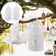 iplusmile Pigeon Water Dispenser - Pack of 2 Plastic Pigeon Drinkers for Pigeon Birds Automatic Feeder for Birds (White)