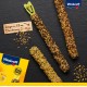 Vitakraft - 21237 - Cracker Trio-Mix (Sesame Banana / Herbal Bell Pepper / Kiwi Lemon) Parakeets