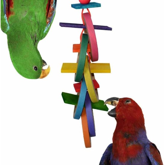 18 by 4-Inch Olympic Rings Bird Toy, Large 18 by 4-Inch Olympic Rings Bird Toy, Large