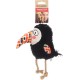 Flamingo Saffia Bird Toy with Rope - Black, with Squeaker for Extra Fun - Perfect for Dogs Flamingo Saffia Bird Toy with Rope - Black, with Squeaker for Extra Fun - Perfect for Dogs