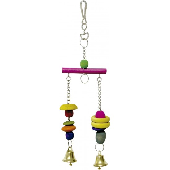 ICA B16040 Bird Scales and Bells Toy ICA B16040 Bird Scales and Bells Toy