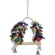 ICA BR115 Wooden Bird Toy with Swing and Bell ICA BR115 Wooden Bird Toy with Swing and Bell